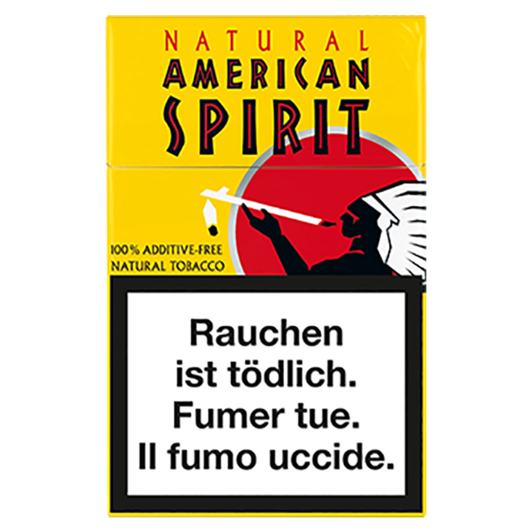 American Spirit Gelb Box