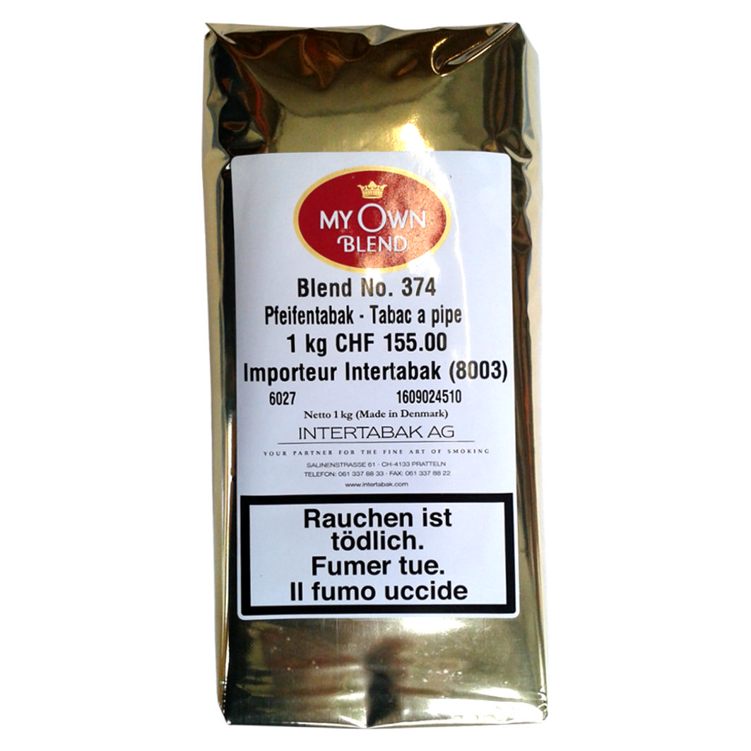 MOB No 374 Black Cavendish 1000g