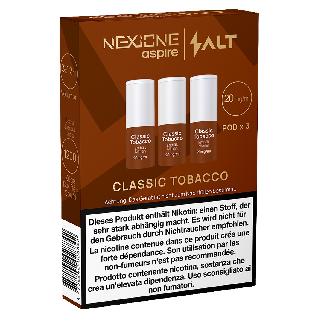 salt NexiOne Pods Classic Tobacco 20mg