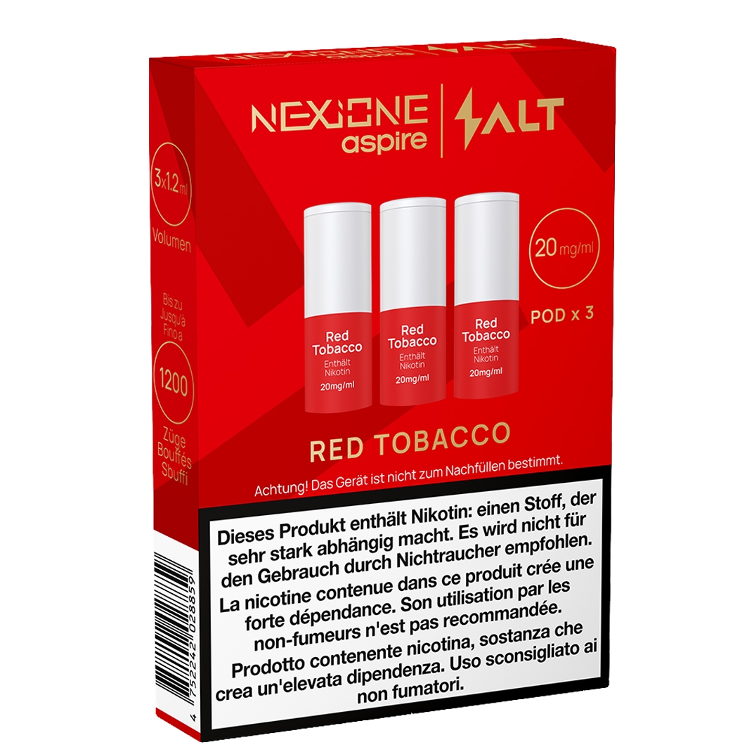 salt NexiOne Pods Red Tobacco 20mg