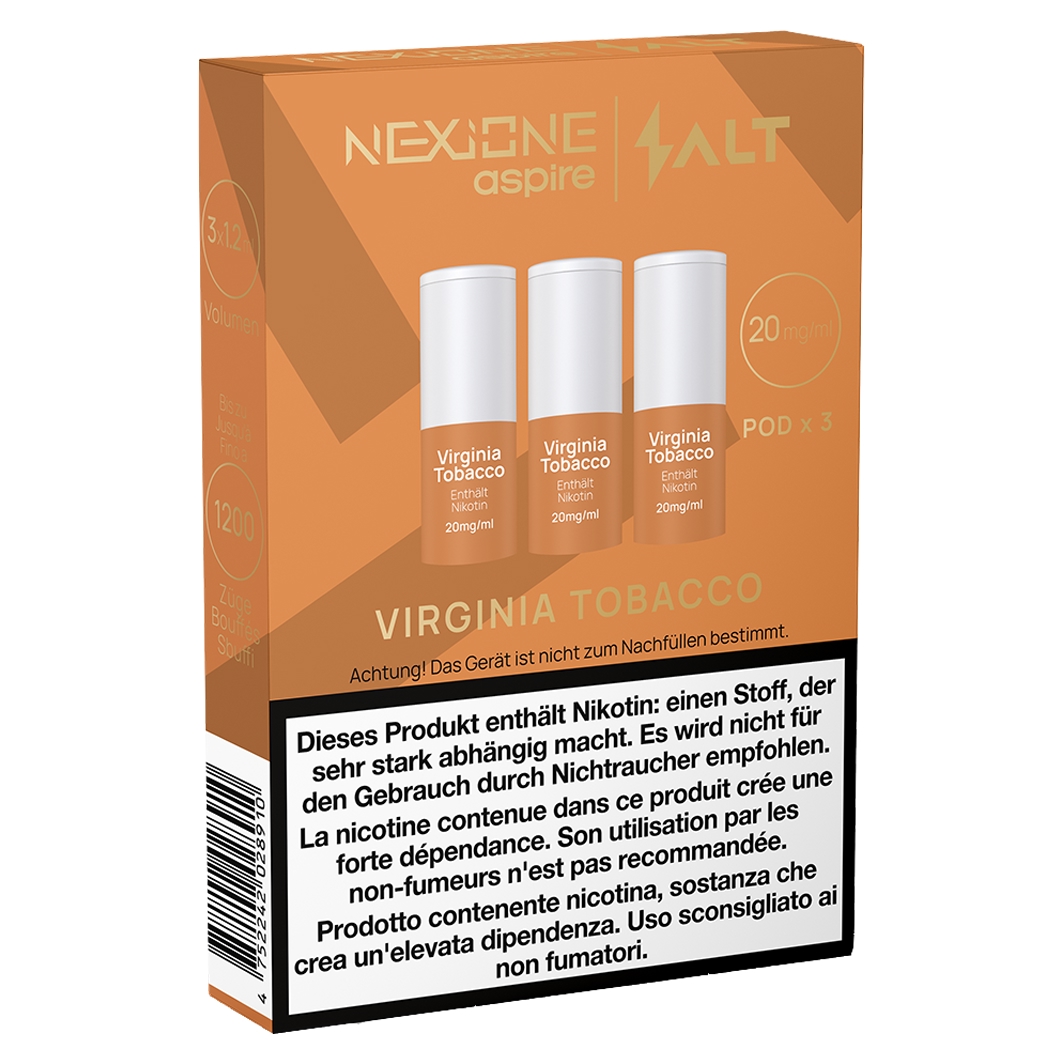 salt NexiOne Pods Virginia Tobacco 20mg