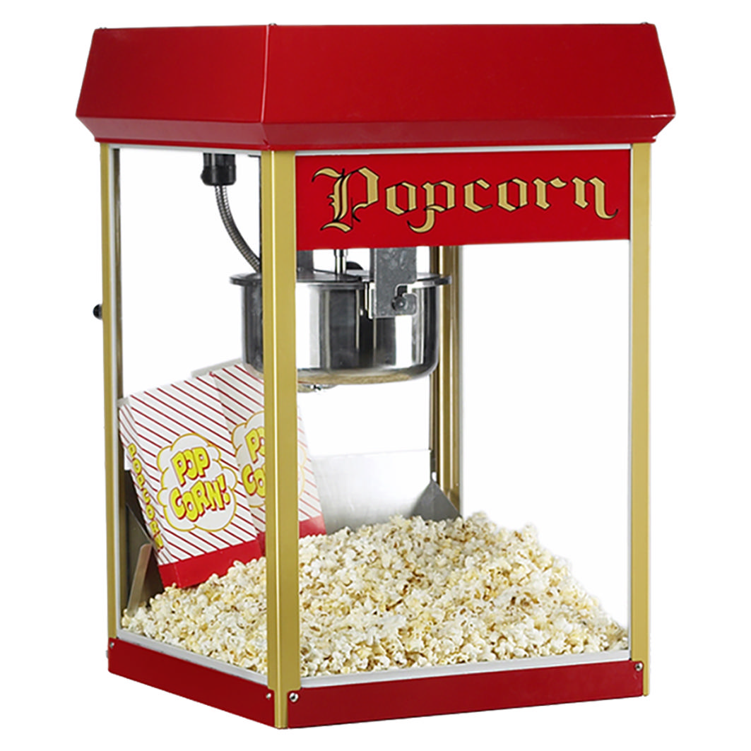 Red Fun Pop Popcorn Maschine 8oz