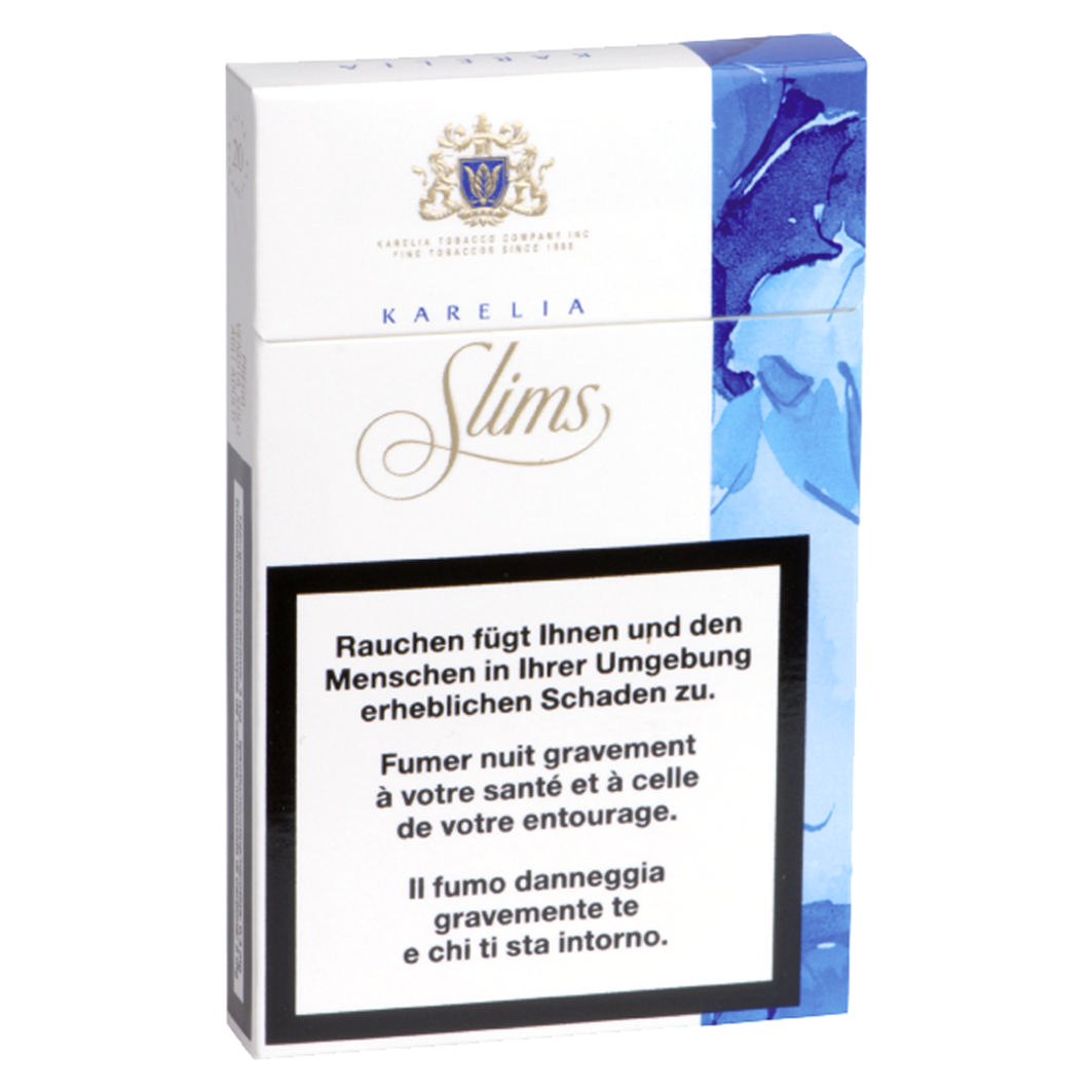 Karelia Blue Slims Box