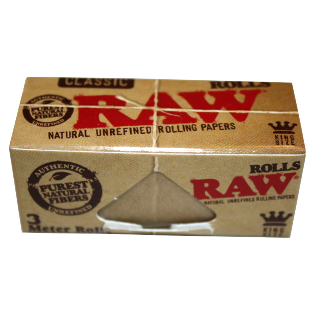 RAW Papers Classic Rolls Kingsize 3m