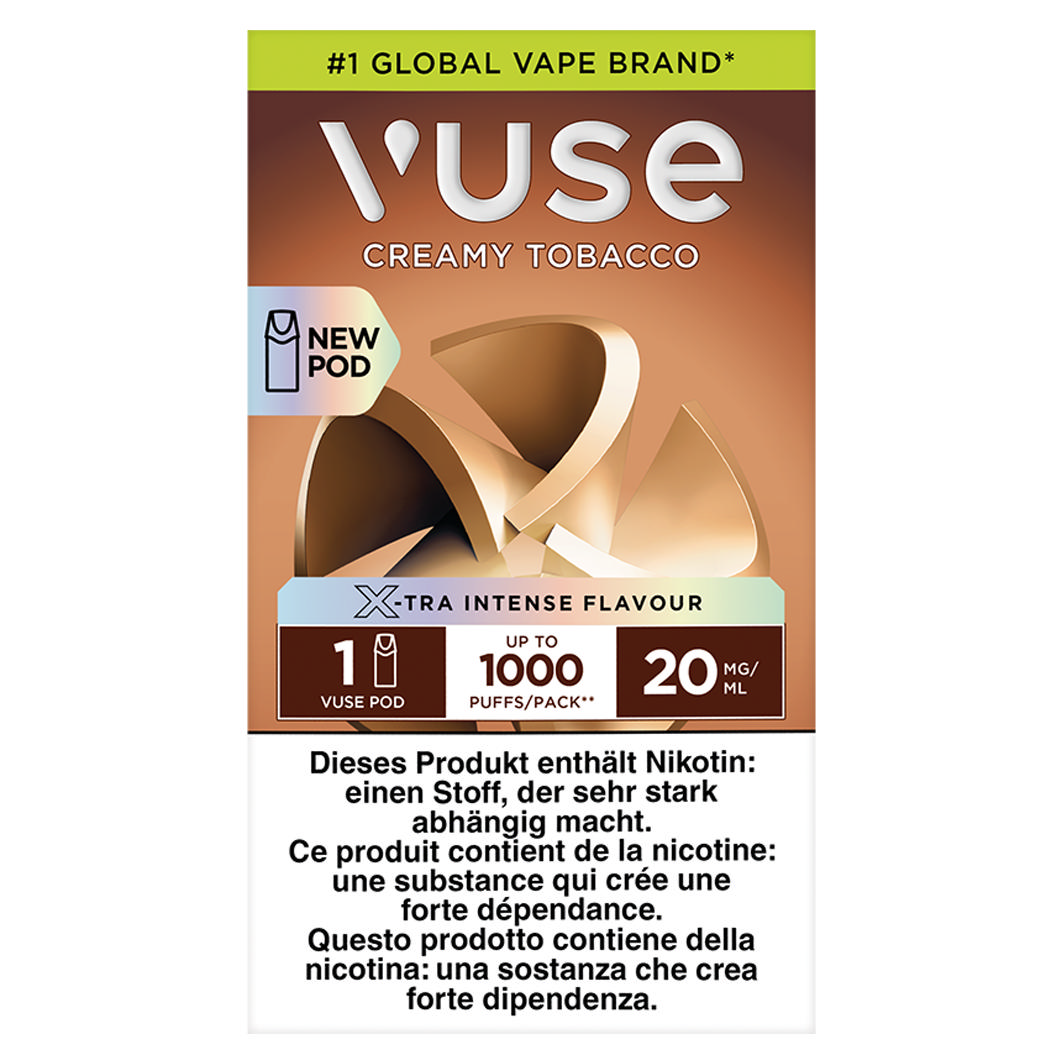 VUSE Pod Creamy Tobacco 20mg