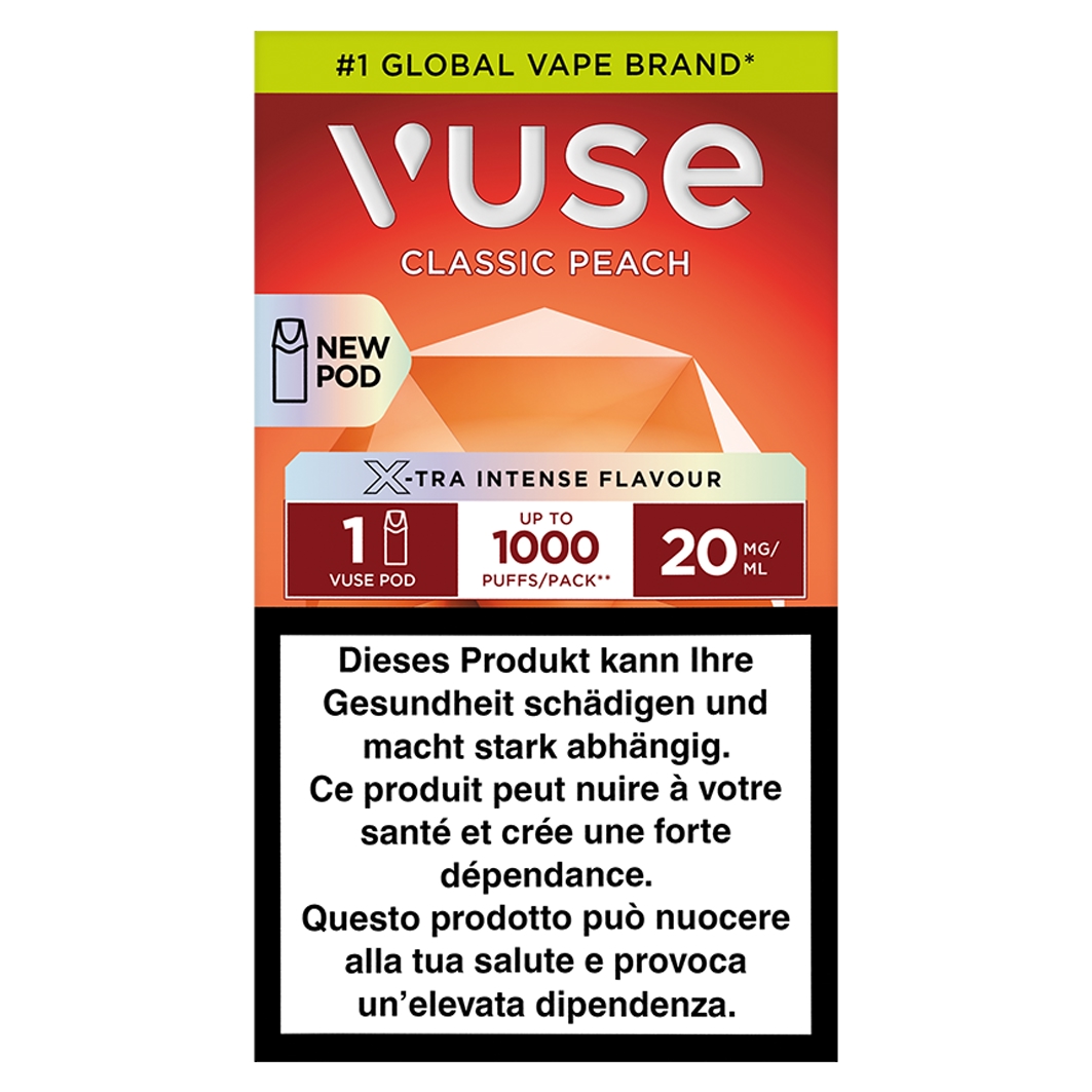 VUSE Pod Classic Peach 20mg