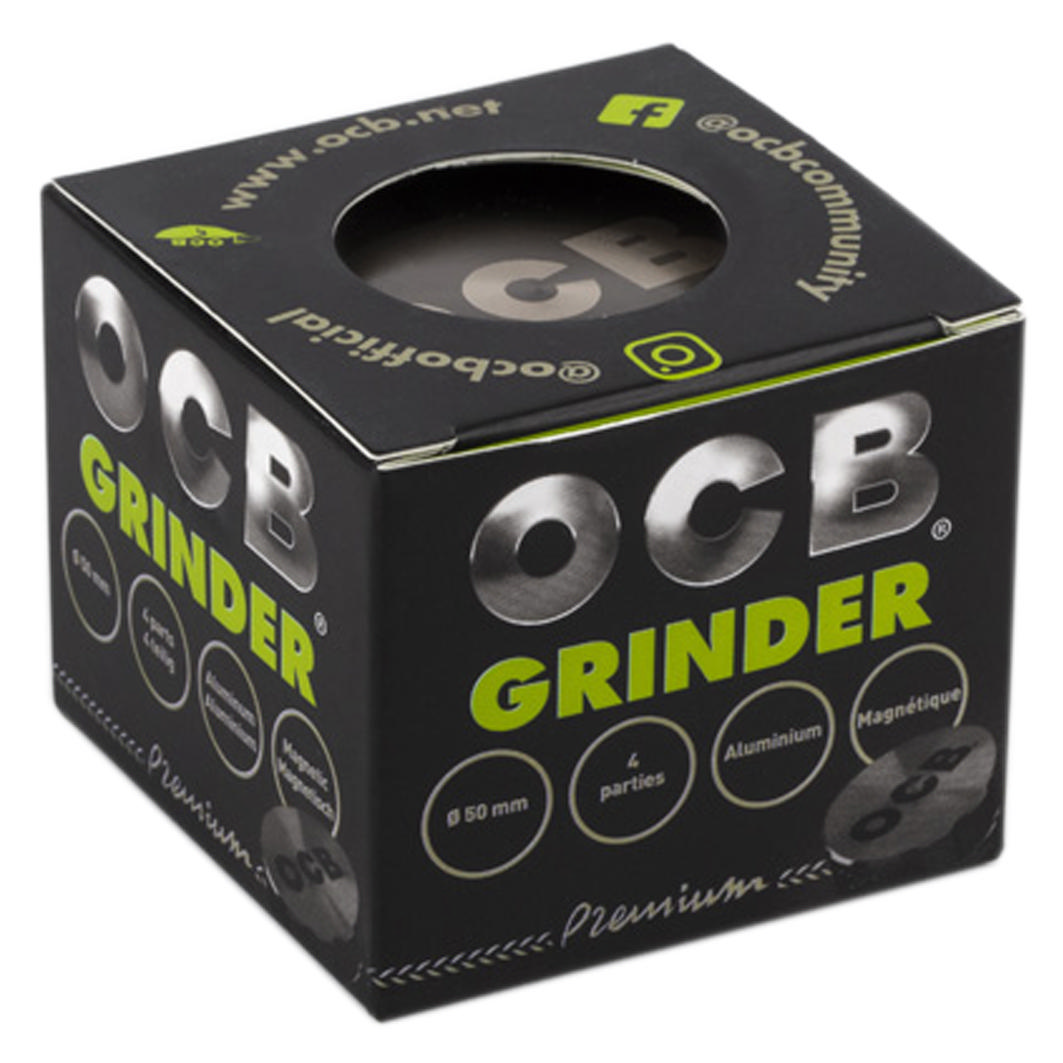 OCB Grinder Premium schwarz / anthrazit