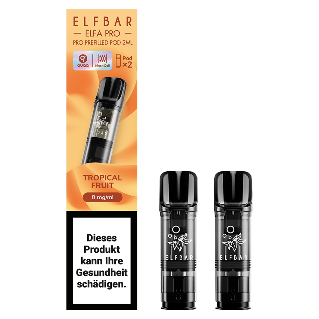 ELFBAR ELFA Pro Pods Tropical Fruit 0mg