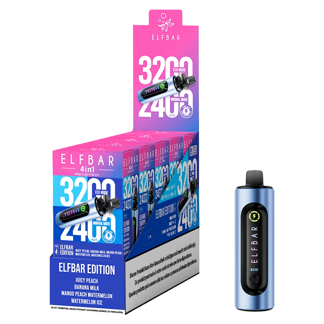 Elfbar 4in1 Kit Elfbar Edition bis zu 3200 Puffs