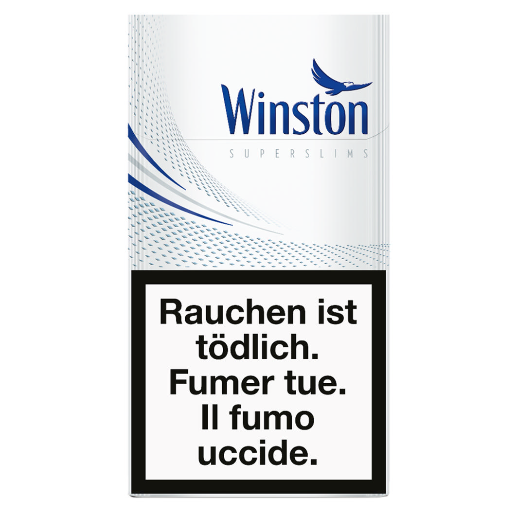 Winston Blue Superslim Box