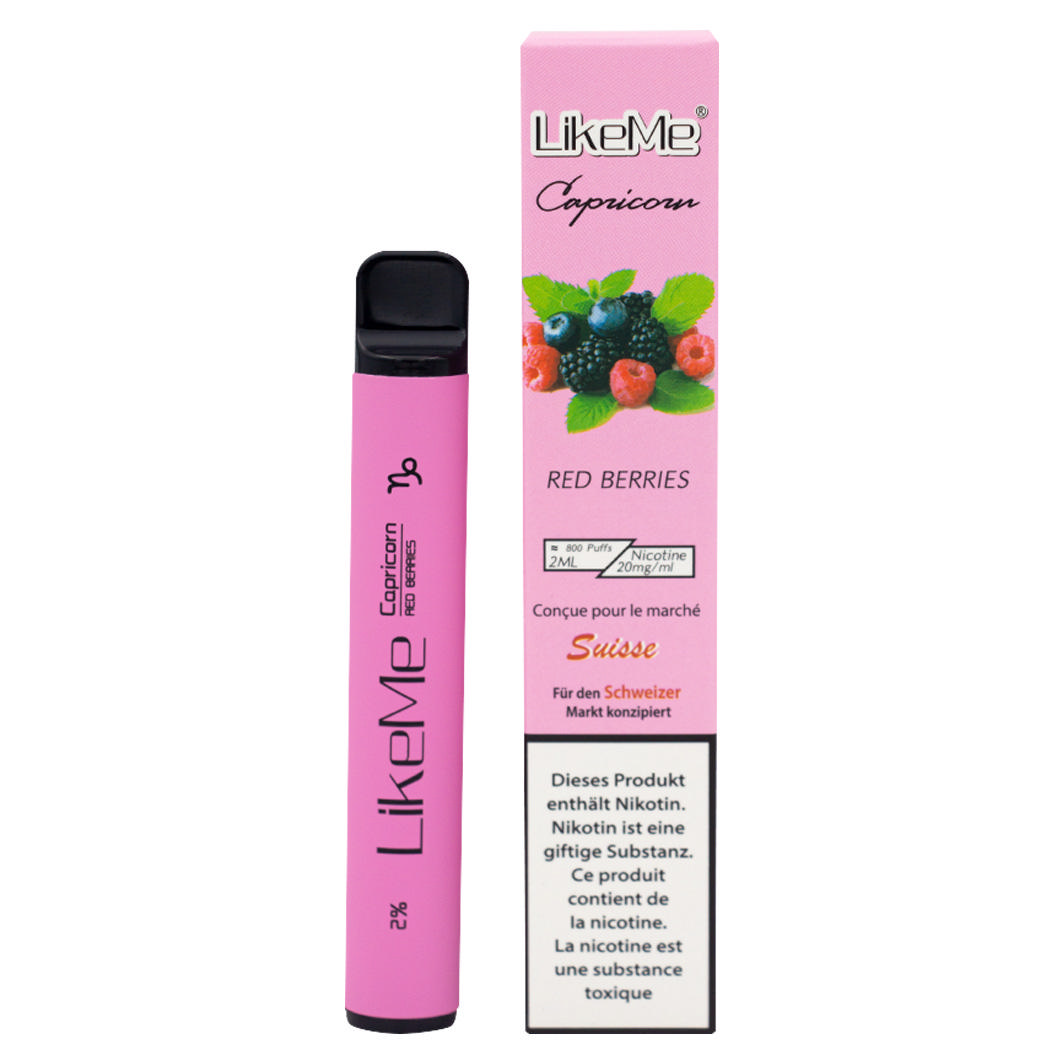 Like Me Red Berrie 650 Puffs