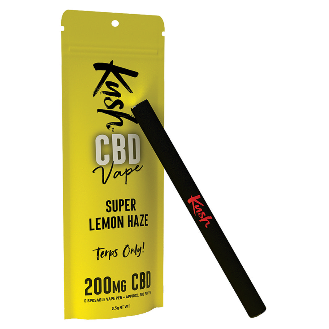 Kush CBD Vape Lemon Haze 200mg CBD