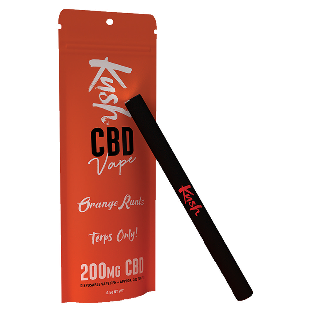 Kush CBD Vape Orange Runtz 200mg CBD