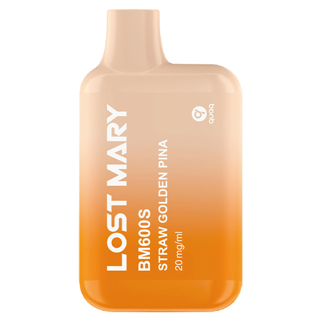 Lost Mary Straw Golden Pina 600 Puffs