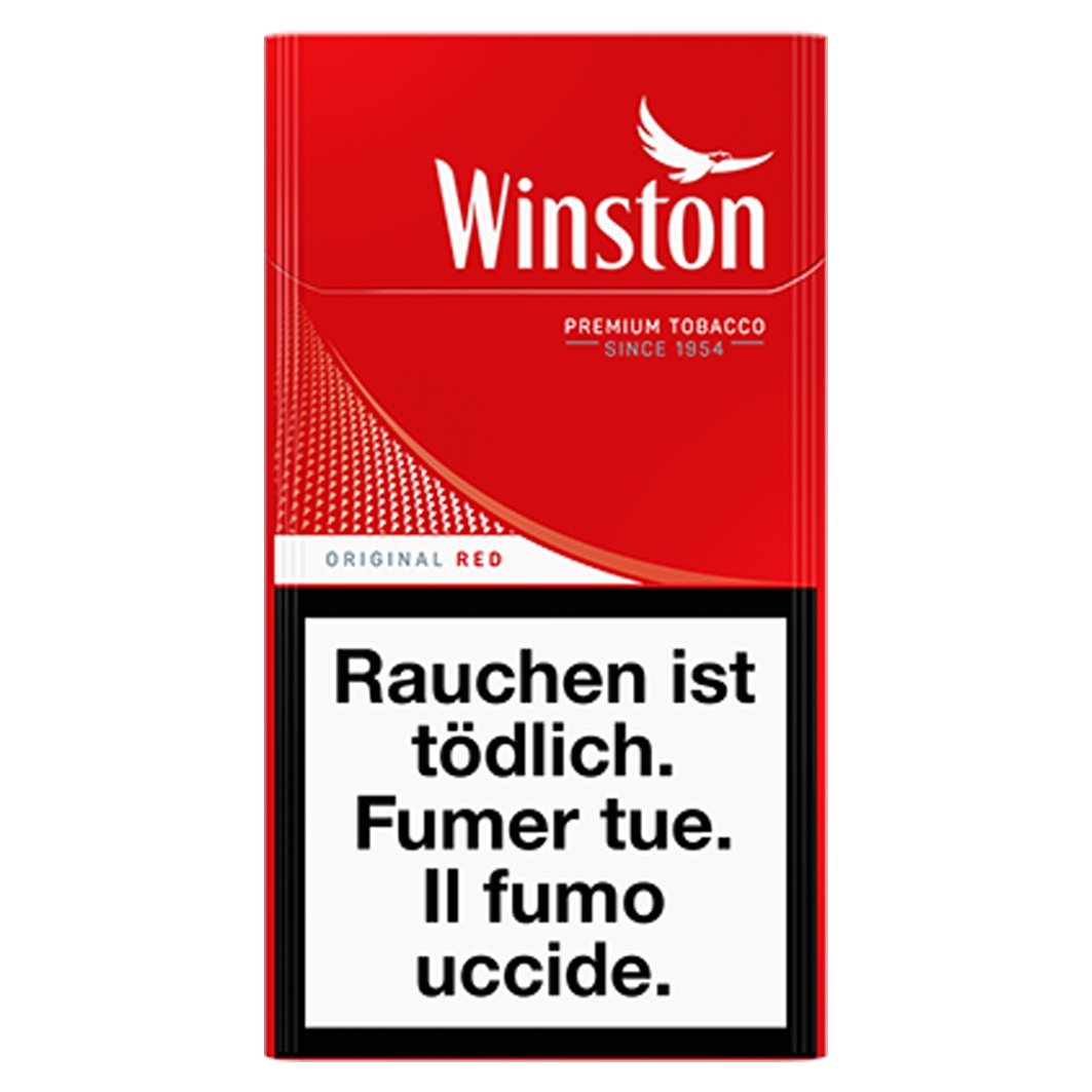 Winston Original Red 100's Box