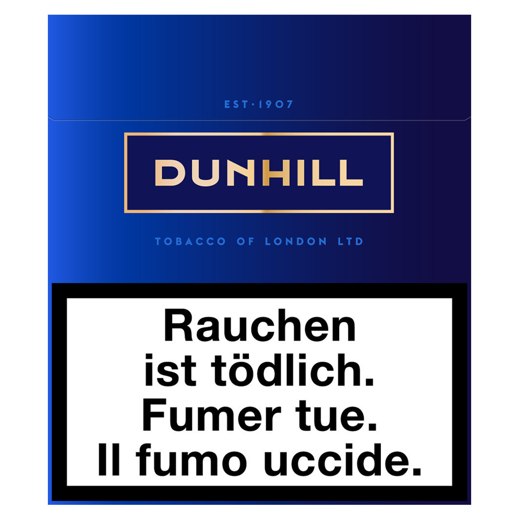 Dunhill Internat. Blue Box