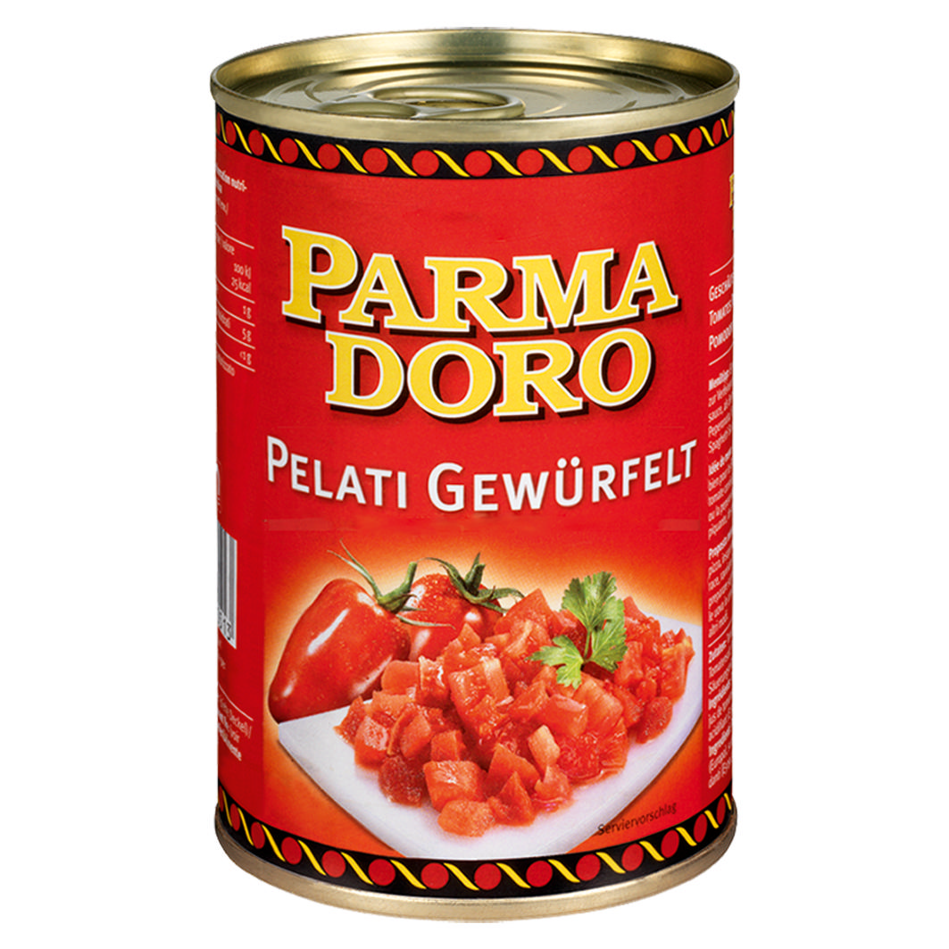 Parmadoro Pelati gewürfelt 395g