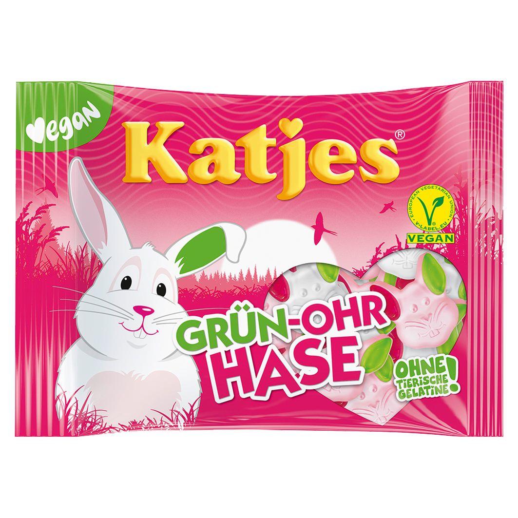 Katjes Veggie Grün-Ohr Hase 200g