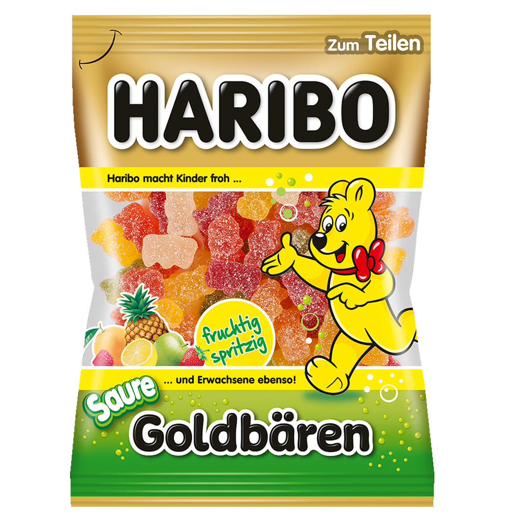Haribo Goldbären sauer 200g