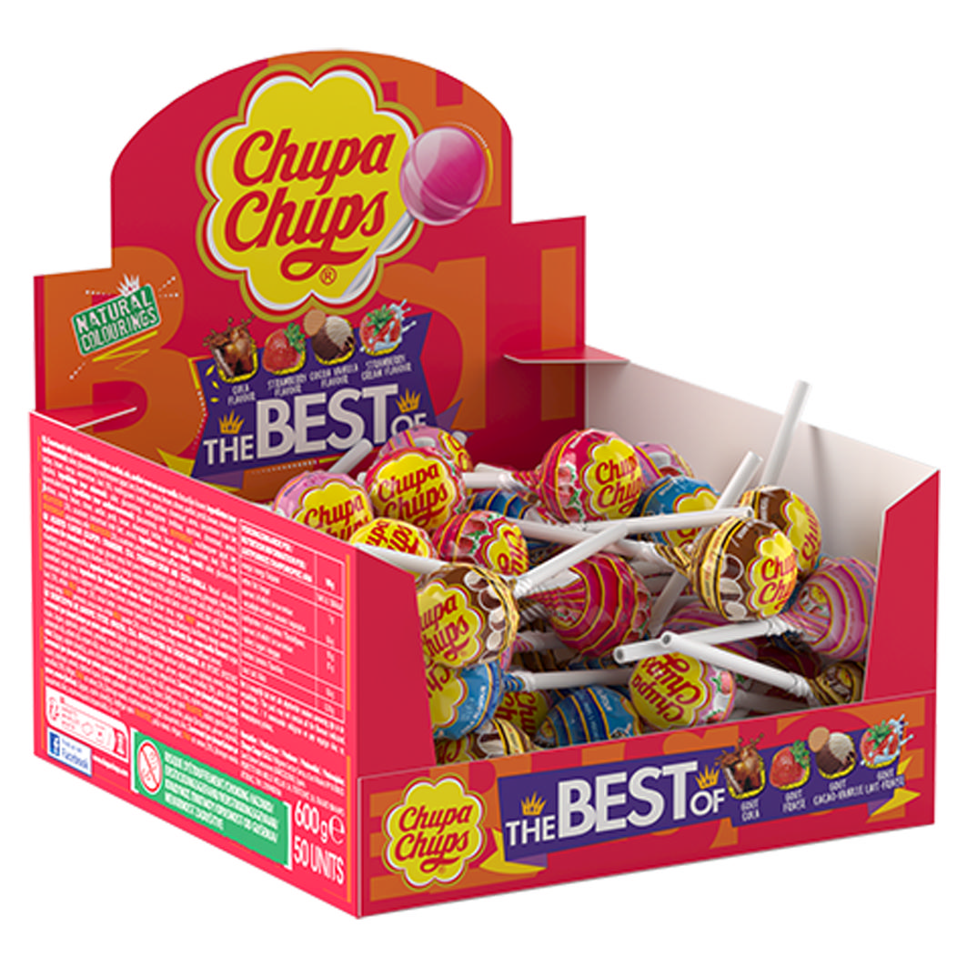Chupa Chups Box The Best of 12g