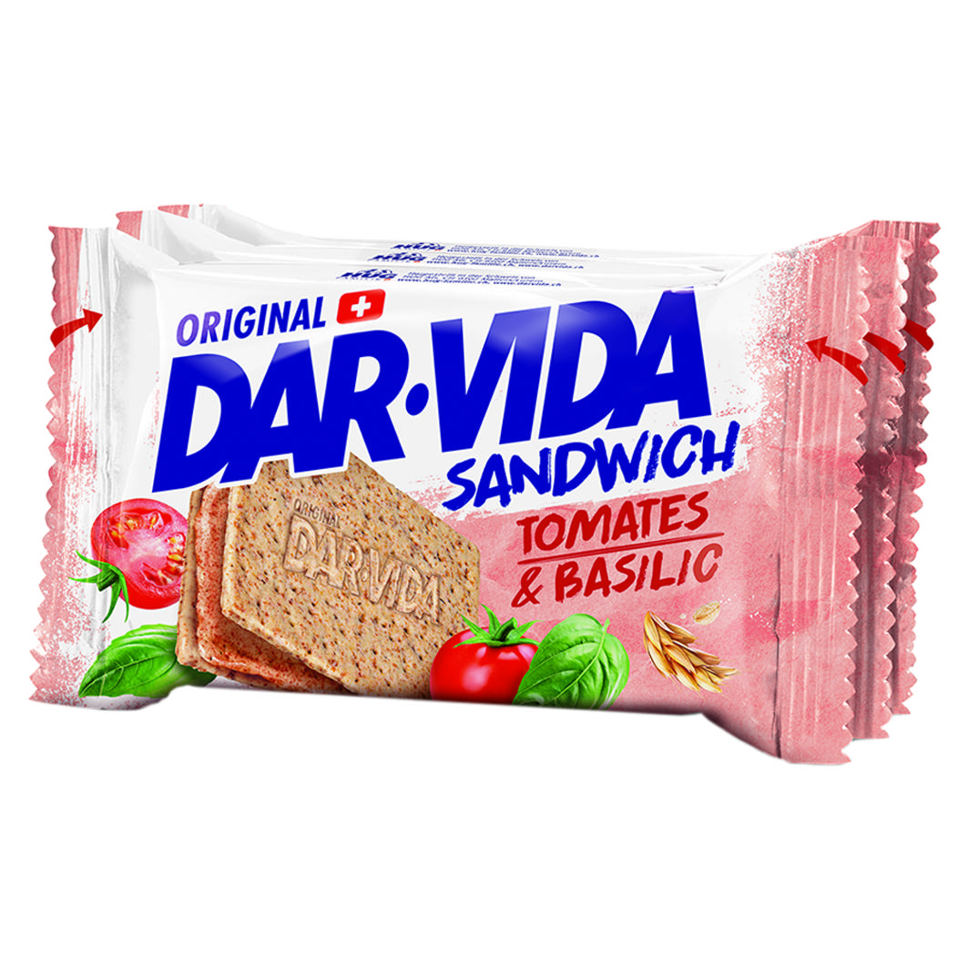 DAR-VIDA Sandwich Tomaten & Basilikum 3x65g