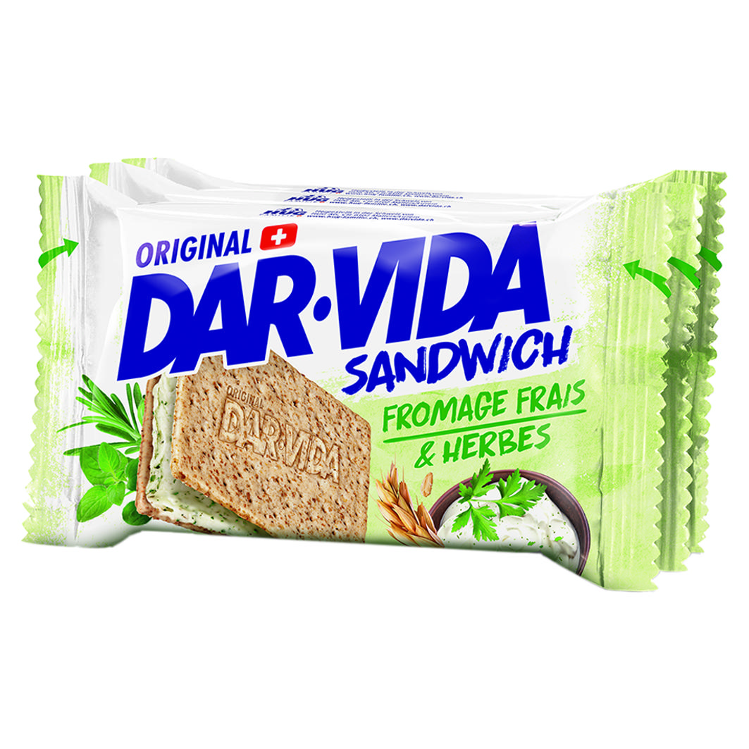 DAR-VIDA Sandwich Frischkäse & Kräuter 3x65g