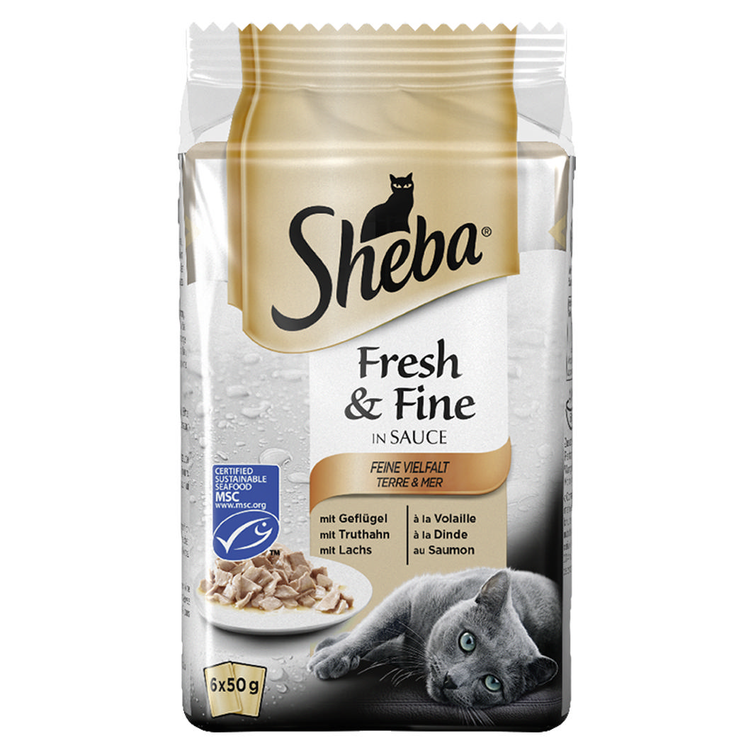 Sheba Fresh&Fine Mix 6x50g