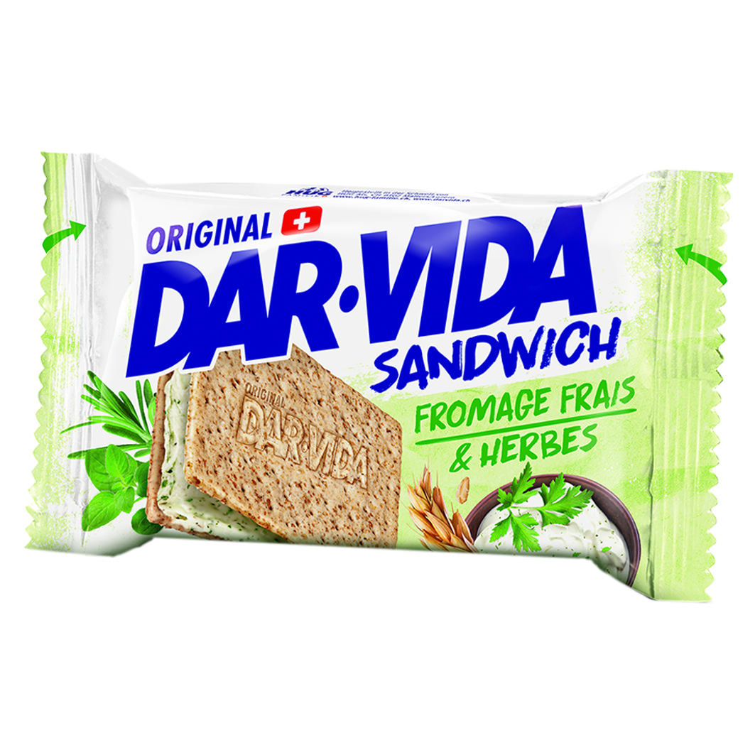 DAR-VIDA Sandwich Frischkäse & Kräuter 65g