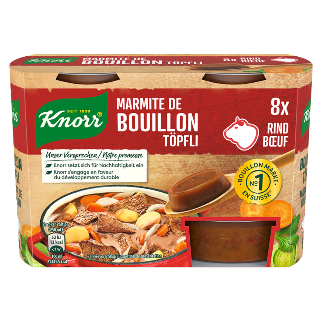 Knorr Bouillon Rind 8x28g
