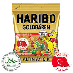 Haribo Halal Goldbär/Altin Ayicik 100g