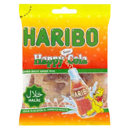 Haribo Halal Happy Cola Sour 100g