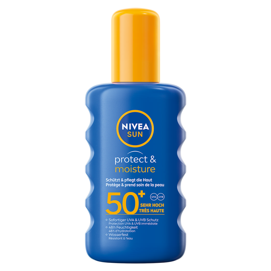 Nivea Sun Protect Spray Moisture LSF50 200ml