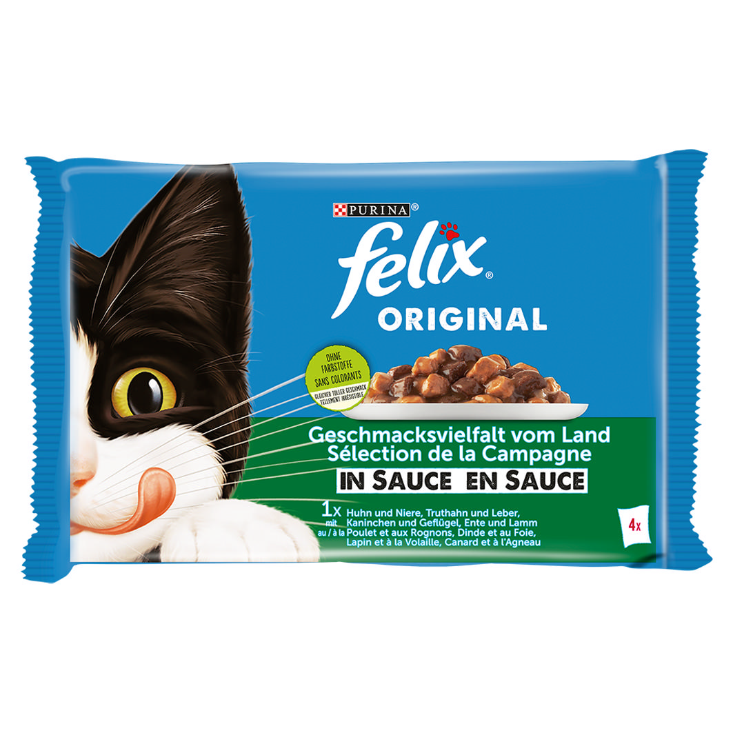 Felix Original Geflügel in Sauce 4x85g