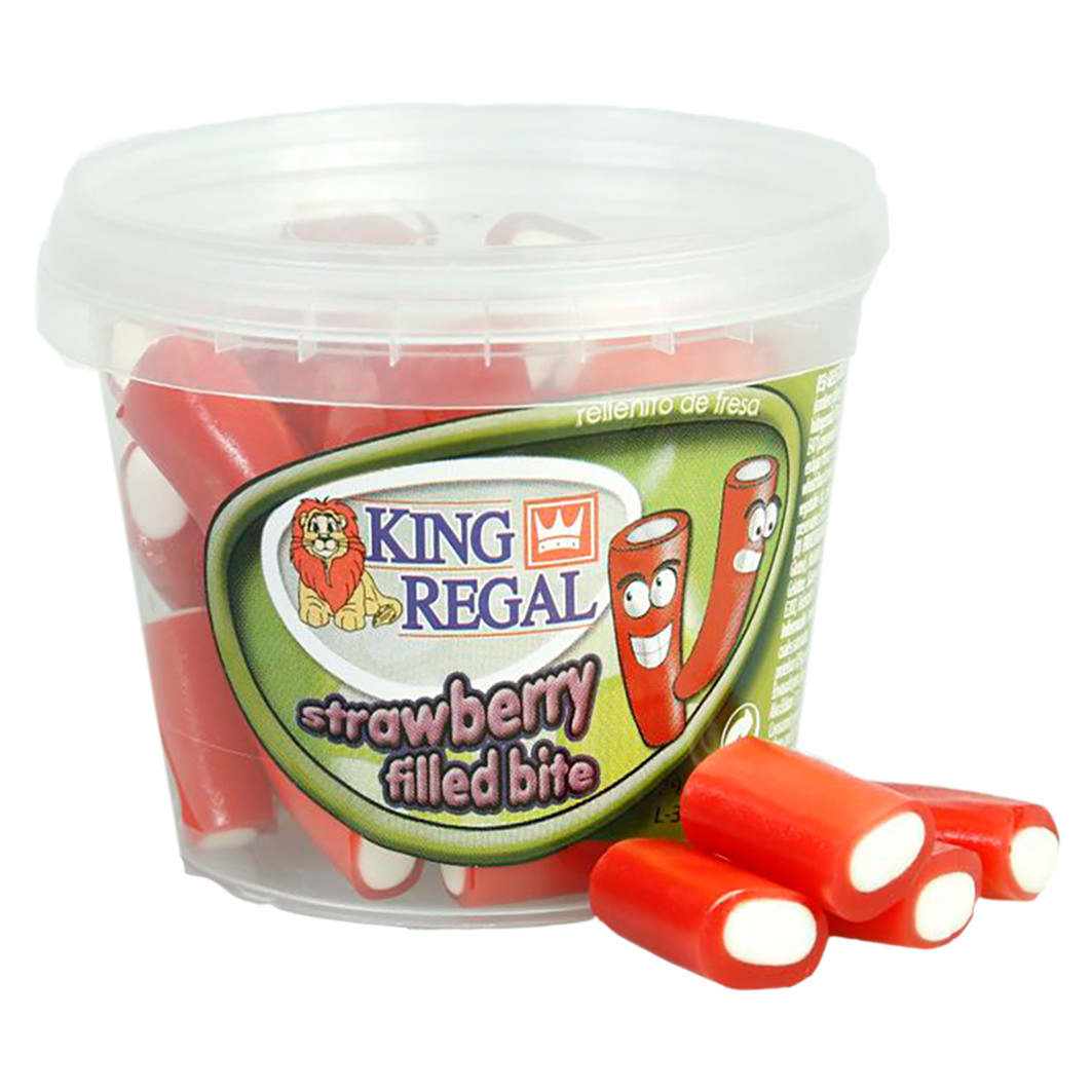 King Regal Strawberry filled 170g