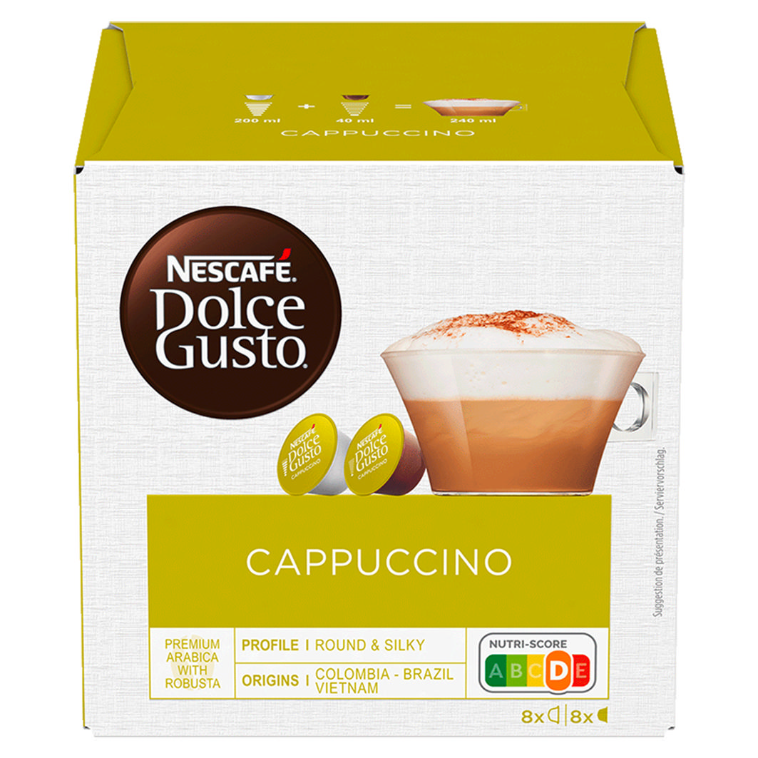 Nescafé Dolce Gusto Cappuccino 2x186.4g