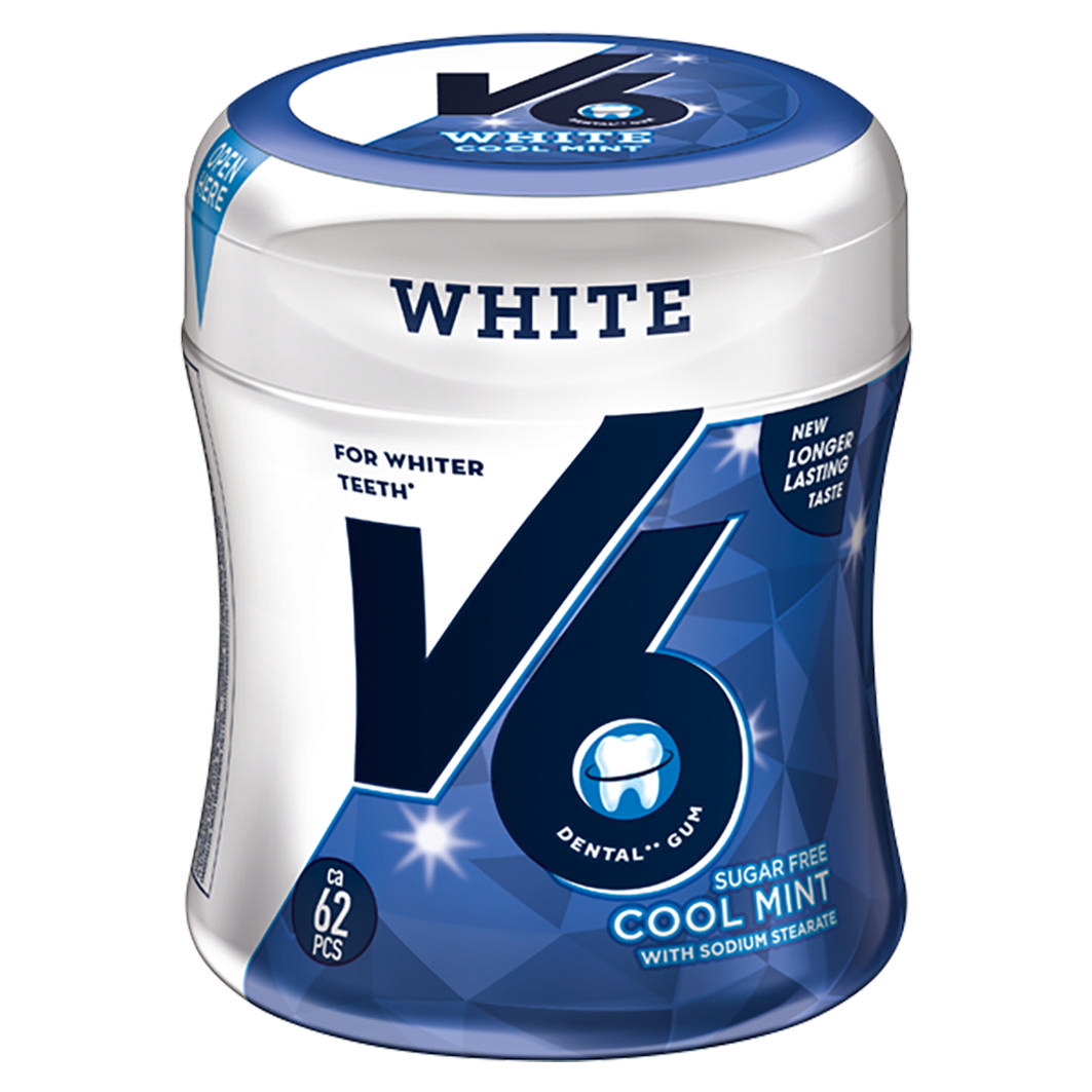 V6 White Cool Mint 87g