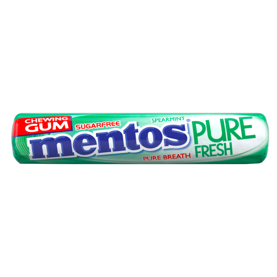 Mentos Gum Pure Fresh Spearmint 15.5g