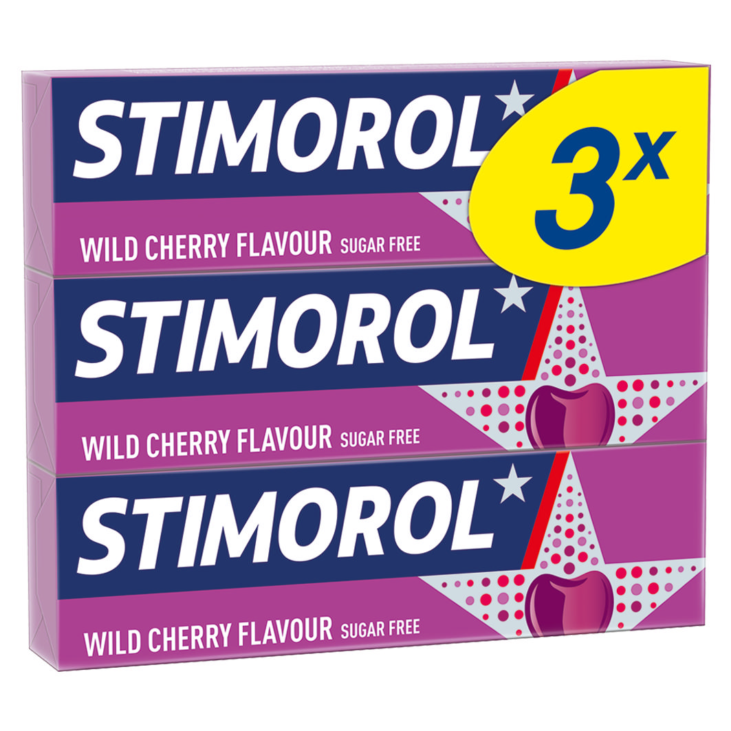 Stimorol Trio Wild Cherry 3x14g