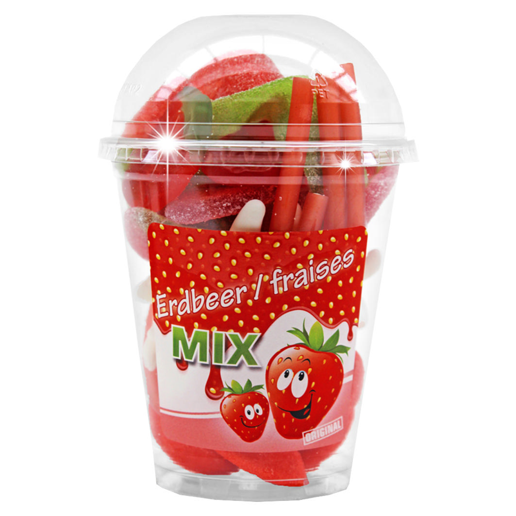 Schleckbecher Erdbeer Mix 200g