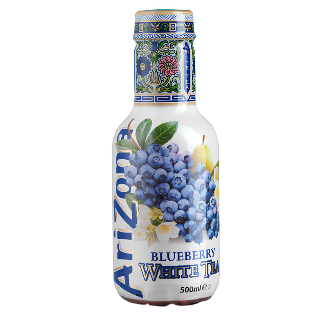 AriZona White Tea Blueberry 50cl