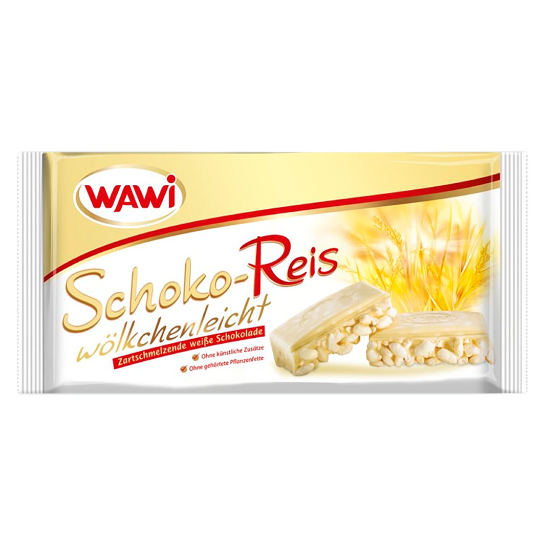 Wawi Schoko-Reis weiss 200g