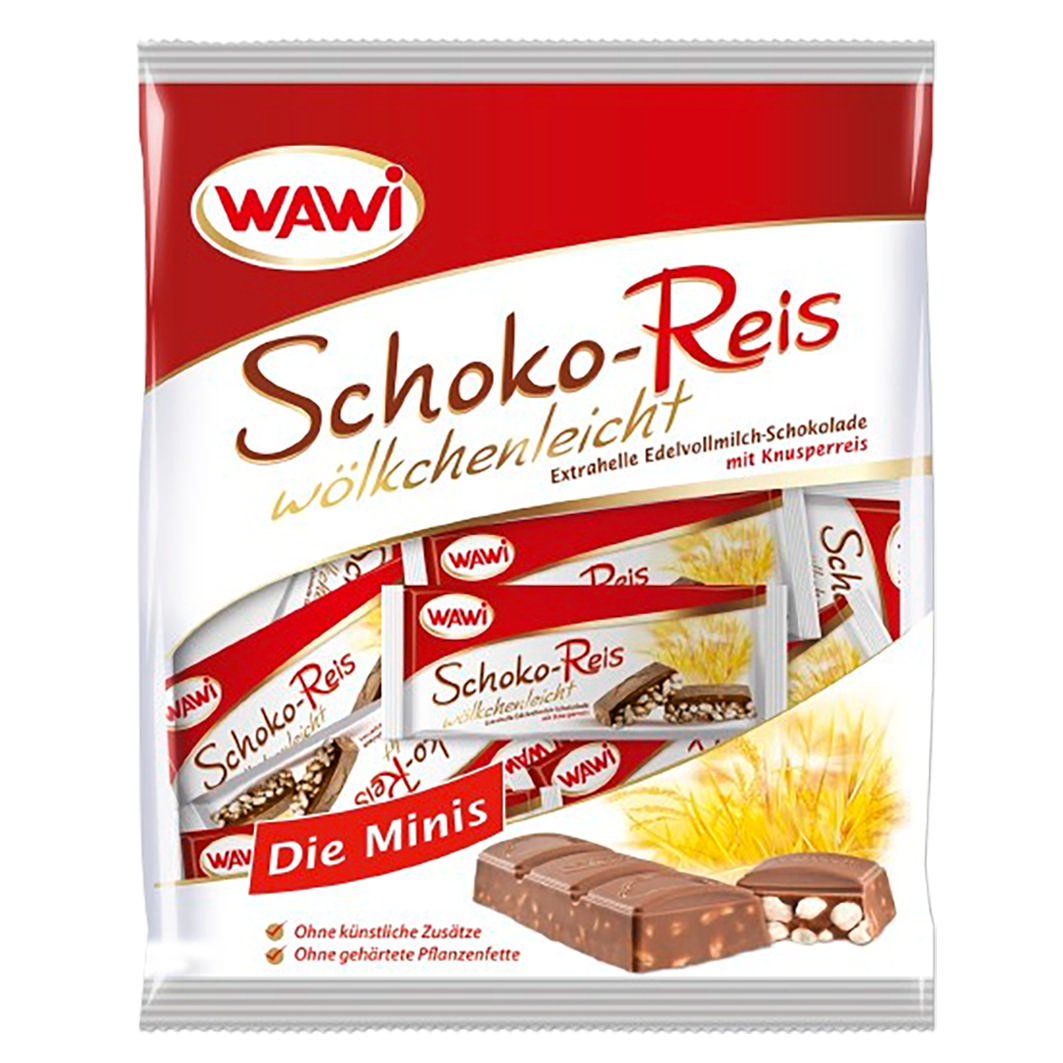 Wawi Schoko-Reis Minis 200g