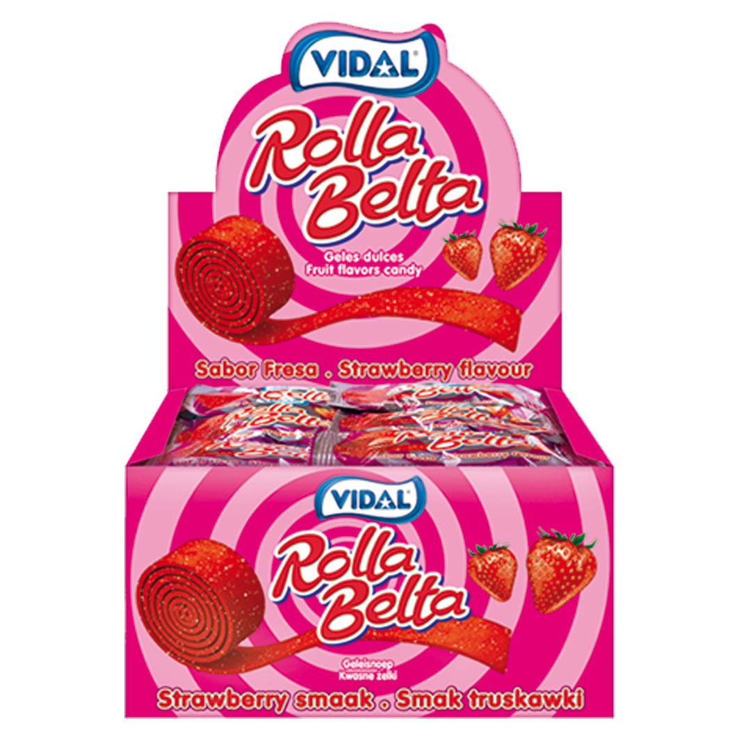 Vidal Rolla Belta Strawberry 20g