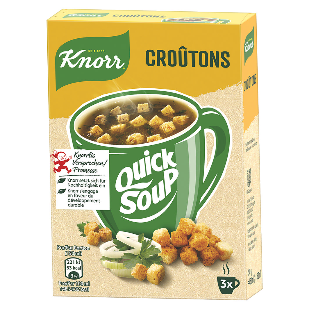 Knorr Quick Soup Crôutons 34g