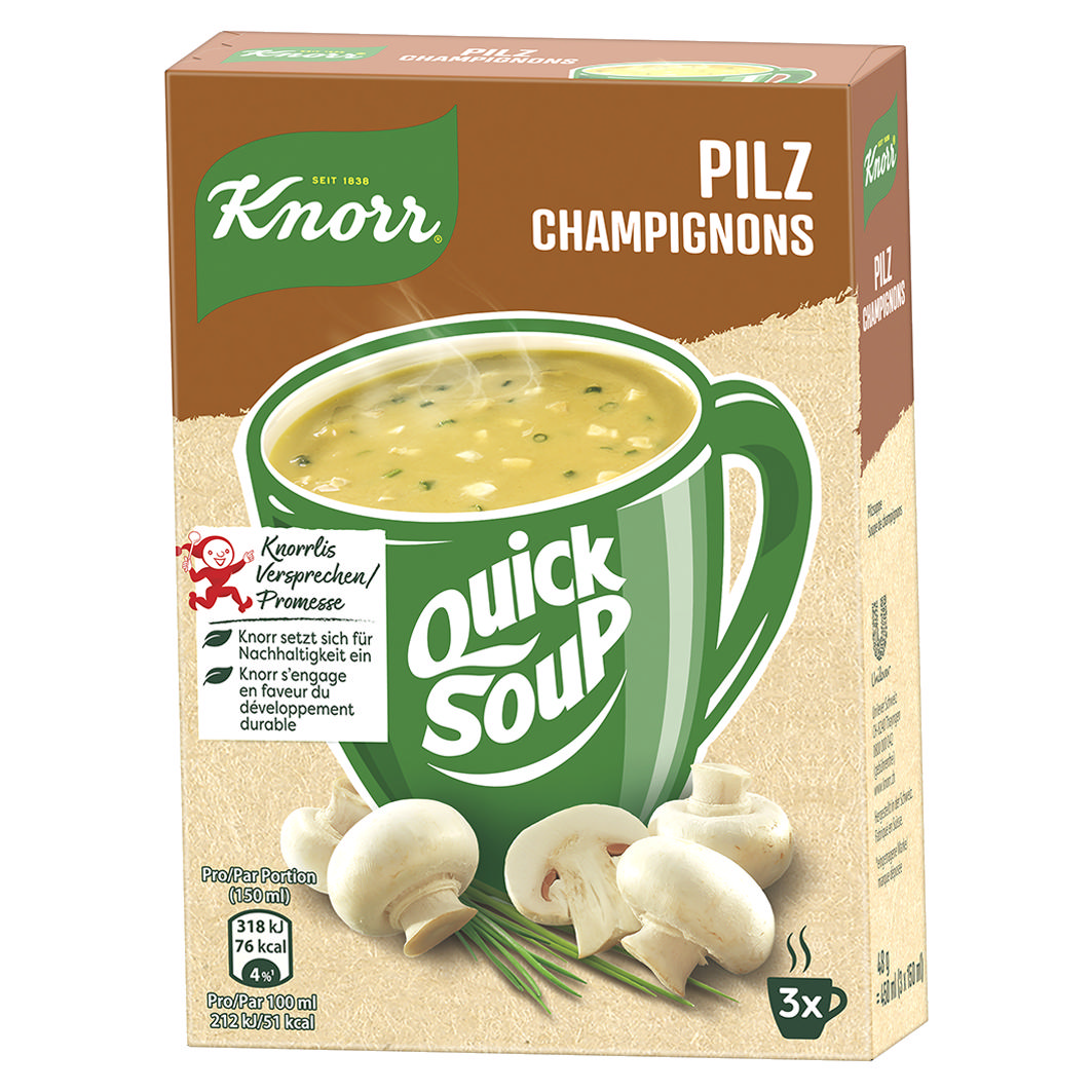 Knorr Quick Soup Pilz 48g