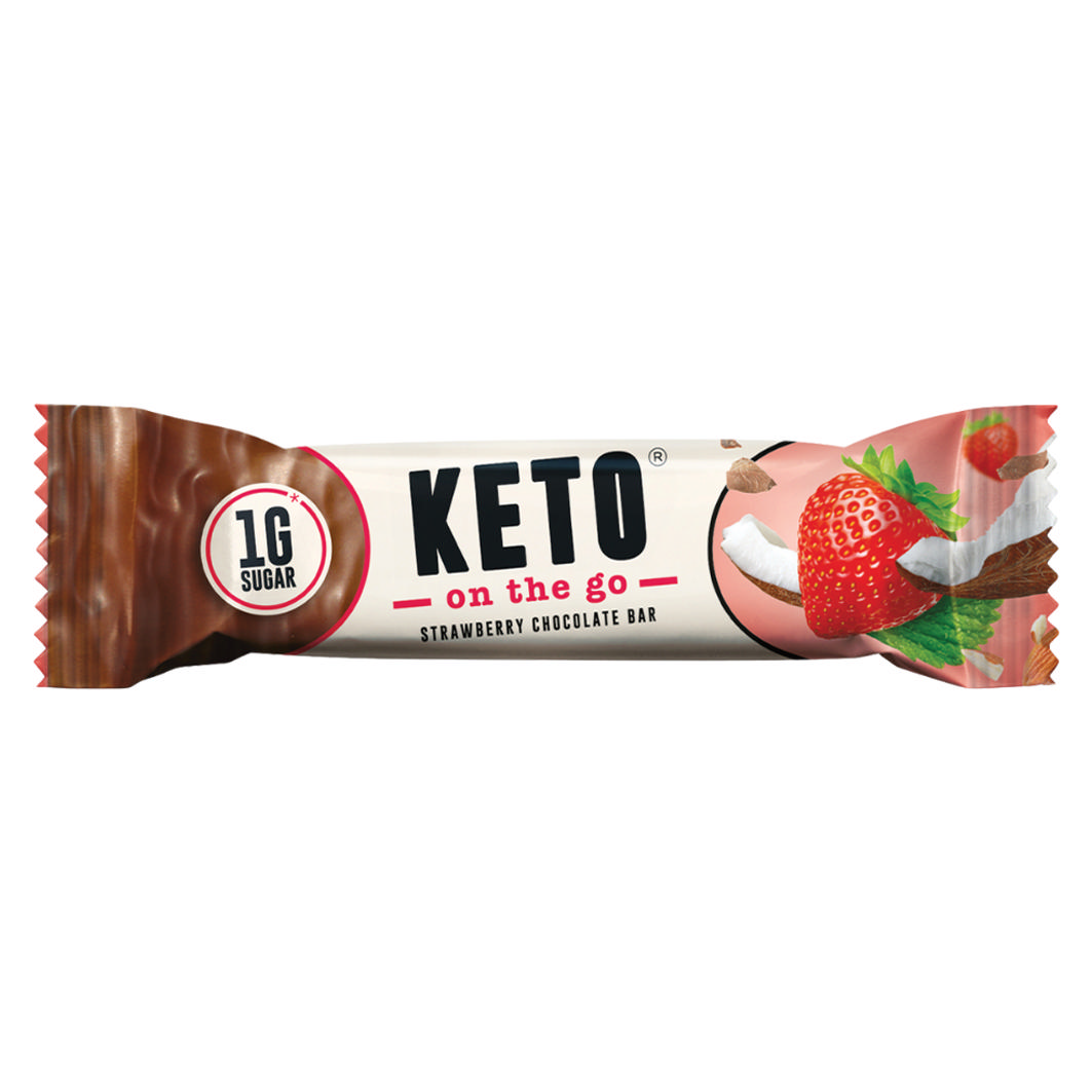 Keto Strawberry Chocolate 35g