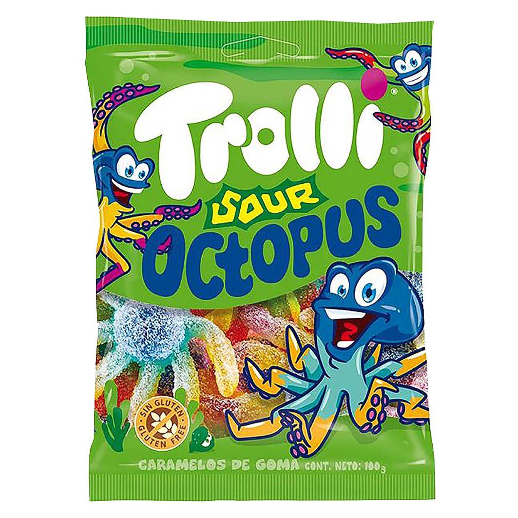 Trolli Sour Octopus 100g