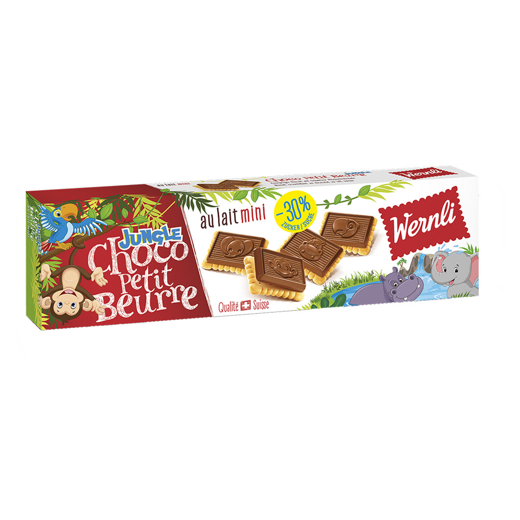 Wernli Jungle Choco Pt.Beurre 125g