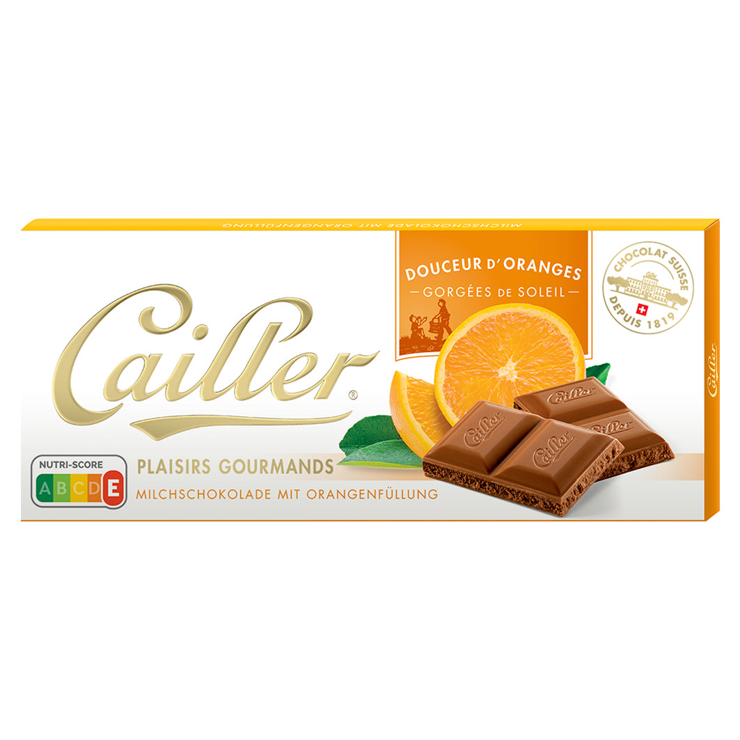 Cailler Plaisirs Oranges 96g