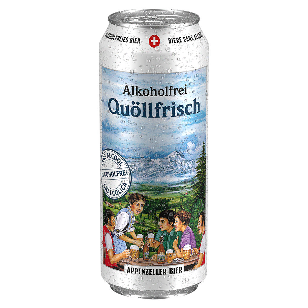 Appenzeller Quöllfrisch Alk.frei 50cl